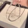 Pulseira Gipsofila para Mulheres 2026 Novo Estilo Simples e Delicada Corrente Lisa Ins Estilo Minimalista Joia de Mão Presente para o Festival do Barco-Dragão