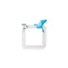 Pegatina de Pared de Silicona para Interruptor Cubierta Protectora Lámpara Moderna Simple Interruptor Doble Decoración del Hogar Estéreo 3D Cubierta de Marco Escandinavo
