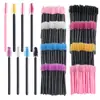 Cepillos Desechables para Pestañas al por Mayor, Mini Cepillos, Cepillos de Colores de Doble Propósito para Pestañas, Compactos y Fáciles de Transportar, para Pestañas Postizas y Cejas