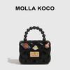 Bolsa de Gelatina Infantil Bolsa de Gelatina Feminina Fofa e Estilosa Bolsa Transversal Infantil Fashionável Bolsa de Mão Mini de Princesa