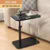 Mesa Pequena Simples Móvel para Casa Quarto Sala de Estar Rack de Armazenamento Lateral de Sofá Mesa Lateral de Elevação Multiuso Personalizada