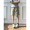 Shorts Esportivos de Verão para Homens, Calças Casuais Largas de Comprimento Médio, Shorts Estampados Populares, Novidade 2026 Calças de Cinco Pontos para Homens