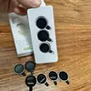 Adecuado para iPhone15Pro Película de lente Ojo de Águila Apple 15promax patrón escalonado película de lente metálica AR transparente