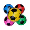 Comercio exterior PVC impresión fútbol juguetes inflables 9 pulgadas grueso inflable sandía bola al por mayor 22cm fútbol etiquetado raqueta de cuero