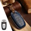 Funda para llave de coche de gran venta transfronteriza para Audi Q5/A4/A7, funda protectora de alta gama con hebilla.