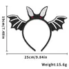 Diadema Divertida de Dibujos Animados para Halloween Accesorios para el Cabello Decoraciones para Fiesta Temática del Festival de Fantasmas Diadema de Murciélago Araña Hebilla para la Cabeza