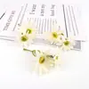 Serie Morada de Flores Artificiales para Salones de Bodas, Sesiones de Fotos de Compromiso, Diseños Temáticos Navideños, Arreglos Florales Decorativos, Arreglos Florales DIY, Venta al por Mayor