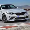 Adecuado para Serie 2 de BMW Modificado M2Cs Surround F22 Parachoques Delantero y Trasero Modificado M2Cs Faldón Lateral Escape de Cuatro Salidas Cubierta Grande de Surround