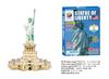 Souvenir turístico Modelo de hito escénico mundial Educación temprana tridimensional Rompecabezas 3D Juguete para niños Papel Transfronterizo