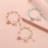 Pulsera de Flor de Lirio del Valle Súper Popular para Mujer Ins Trendy Mejor Amiga Estilo Antiguo Pulsera Dulce Estudiante Simple Versátil Joyería para Mano