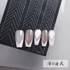 Adesivo para Nail Art Vazado Jato de Tinta Lua Borboleta Estrela de Cinco Pontas Laço Auxiliar com Gabarito Adesivo Decoração de Unhas