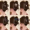 Presilha de Cabelo Elegante de Tamanho Médio para Mulheres com Cabelos Finos, Toque de Luxo, Novo Estilo 2026, Pente de Cabelo para Penteados Presos na Nuca, Acessório de Cabelo Tipo Pinça de Tubarão