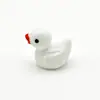 Mini Pato Simulación Resina Animal Pequeño Dibujos Animados Accesorios para el Cabello Hecho a Mano DIY Accesorios de Pegamento de Crema Pequeños Adornos Estéreo