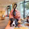 Llavero de Perrito Pu Nuevo Estilo para Hombres y Mujeres, Lindo, Exquisito, Sensación de Alta Gama, Colgante para Mochila, Adorno para Llavero de Coche, Pequeño Regalo