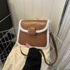 Bolso pequeño popular de este año para mujer otoño e invierno versátil 2024 nuevo bolso bandolera de moda explosión Mao Mao bolso cuadrado pequeño