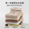 Calcetines para Bebé 2026 Otoño e Invierno Algodón Peinado Transpirables Calcetines de Encaje para Niñas Calcetines de Princesa Sin Costuras que no Aprietan