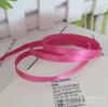 Cinta de Poliéster Cifrada de Doble Cara de 6 mm Cinta Nórdica Delgada Accesorios para el Cabello Marcador Lazo Cinta para Empaque de Regalo Cinta