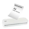 Impresora térmica portátil inalámbrica con Bluetooth para oficina y hogar, D210, venta caliente transfronteriza, papel A4, impresión sin tinta