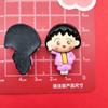 Desenho Brilhante Série Menina Xiaoxin Kui Acessórios de Resina DIY Capa de Celular Acessório de Cabeça Grampo de Cabelo Joia Adesivo para Copo d'Água