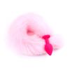 Plug Anal de Silicone Sm Flertando Feminino Vestível Masturbação Sexy Cauda de Cabelo Real Adulto Alternativo Brinquedo Sexual