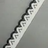 Novos acessórios de renda renda oca para casa feitos à mão DIY acessórios preto e branco sofá cortina tecido de renda combinação