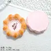 Pizza de Pão Sofá Acessórios de Resina DIY Cola de Creme Grampo Casa de Brinquedo Paisagem em Miniatura Enfeites Pingente Biju