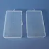 Caja de PP Transparente Rectangular para Piezas Caja de Almacenamiento de Herramientas Caja de Embalaje para Accesorios de Pesca Organizador de Tornillos para Pesca Caja de Plástico