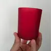 Directamente del Fabricante, En Stock Taza de Vidrio para Velas de 200 ml con Tapa, Frasco de Velas Aromáticas de Colores, Frasco Portavelas de Lado Recto de 300 ml