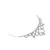 Faixa de cabelo da moda estilo coreano elegante grampo fino cravejado de diamante faixa de cabelo de strass cocar coroa feminino fábrica atacado H073