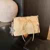 Bolsa de Lazo de Pedido Extranjero para Mujer, Nueva Moda de Verano Tendencia 2026 Bolso de Hombro Súper Popular, Bolso Cruzado con Cadena para Viajes