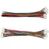 Fio de conexão colorida de linha de terminal 5264 cabeça única e dupla 2P-6P espaçamento 2,54 mm fio eletrônico 26awg