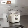 Contenedor Grande de Arroz para Cocina para Uso Doméstico, Contenedores Sellados a Prueba de Humedad de 25 kg para Almacenamiento de Harina, Cubo de Almacenamiento para Comida de Gato y Perro, Caja de Arroz
