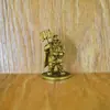 Retro Antiguo Cobre Blanco Puro Mazmorra Enano Soldado Soldado Modelo Hecho a Mano Juego de Mesa Pieza de Ajedrez Adornos Juguete Regalo