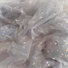 Tela de lentejuelas foto de arte de uñas de celebridad de internet tela de gasa rosa cortina de gasa tela de hilo de red fondo de hilo de estrella decoración cabeza de gasa