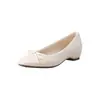 Zapatos de Trabajo para Mujer 2026 Otoño, Piel de Oveja, con Lazo para Aumentar la Altura, Tacón Medio de Cuña, Punta Redonda, Piel Genuina, para Viajes Diarios, Tacón Bajo