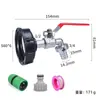 Conector de Accesorios para Tonelada Transfronterizo Ibc Tonelada Grifo de Latón 1/2 pulgada Conector de Grifo Chupón 3/4 Grifo de Aleación