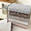 Conjunto de colcha de renda de gaze dupla com estampa floral retrô estilo coreano, incluindo uma capa de colchão acolchoada espessa e uma lençol de tatame, adequado para todas as estações