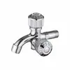 Grifo de doble uso de apertura lateral modelo de comercio exterior, doble salida de agua, boquilla de agua multifuncional para lavadora, grifo de 4 puntos con una entrada y dos salidas