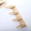 Em estoque Parede Casa Multicamadas Madeira Maciça Corda de Sisal Estrutura de Escalada para Gatos DIY Escadas para Gatos Plataforma de Salto Brinquedo
