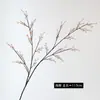 Nuevo Retro Otoño Gympani Decoración Hogar Sala de Estar Arreglo Floral Suministros Boda Gympani Flor Seca Artificial Flor Falsa