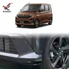 Adecuado para 25 Daihatsu Move Parachoques Delantero Modificado Protectores de Esquina, Parches de Tira Brillante Decorativos Anticolisión, Suministros Automotrices