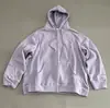 Chamarra Sudadera Gruesa con Capucha Gris Forrada de Polar para Mujer, Nueva Otoño e Invierno Holgada Casual Versátil Adelgazante Cárdigan Superior