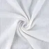 2026 Verano Europeo y Americano Transfronterizo Conjunto de Pijama Blanco Tejido de Punto Jacquard Hueco Cárdigan de Manga Larga Pantalones Largos Ropa de Casa para Mujer