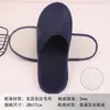 Pantuflas desechables de algodón y lino con base antideslizante para hotel Artículos de tocador desechables para hotel Personalización de pantuflas desechables para casa de huéspedes