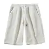 Hebei Cang 621 - Shorts de Cinco Puntos para Adulto 240g de Algodón Chino Seda de Leche, Transpirables, Sueltos, Casuales, Versátiles, Moda Casual