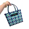 Bolsa de Celebridade da Internet Tailandesa de Verão Bolsa Tecida à Mão Marca Tendência Cesta de Legumes Bolsa de Mão Feminina Tote Bolsa de Praia