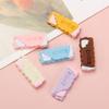 Gel Crema Accesorios para galletas Sándwich Largo Galleta Funda para Teléfono bolsa de Material diy Accesorios para Pasadores de Pelo