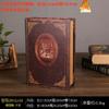 Caixa de Preparo de Bife Livro Mágico para Restaurantes Populares, Livro Falso de Madeira, Modelo de Livro Artificial, Prato de Jantar, Decoração de Mesa