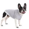 Ropa para mascotas nueva de otoño e invierno transfronteriza ropa suéter sencillo de punto trenzado tridimensional elástico para perro gato mascota