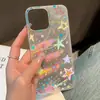 Estrellas Coloridas Aplicable a Funda para Teléfono iPhone 17 Pro Max 17 Apple 16/15 Mate 14 Gama Alta Ins Simple